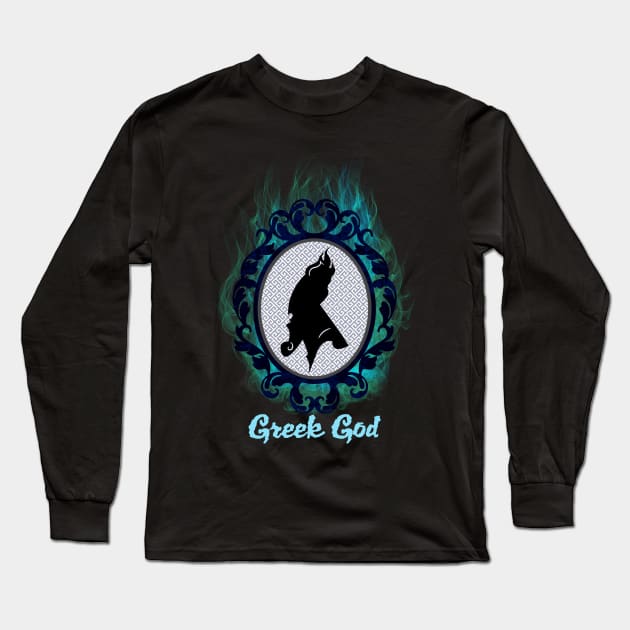 Greek God Long Sleeve T-Shirt by remarcable